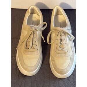 Vince Women's Sneakers 9.5M Tan Platform